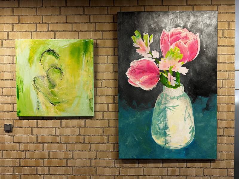 Kunst im Rathaus - Roßwälder Künstlerinnen und Künstler stellen aus